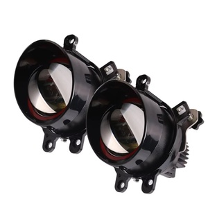 High Quality Auto Lighting System 12V 35W 3 Inch Led Fog Light Projector Lens for Toyota Jeep Wrangler High Low Beam Fog Lamps - Product Image 1