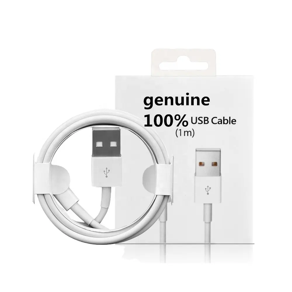 Original 1m 2m 3m 2.1A Mobile Phone Cables USB Sync Fast Charging Data Transfer Charger Cable For iPhone