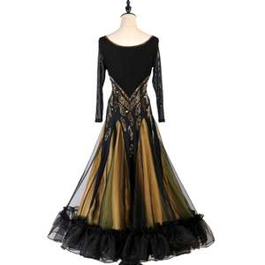 MQ069 <span class=keywords><strong>Ropa</strong></span> de competición de actuación <span class=keywords><strong>Baile</strong></span> estándar nacional <span class=keywords><strong>Baile</strong></span> social Vestido de <span class=keywords><strong>swing</strong></span> grande Vestido de <span class=keywords><strong>baile</strong></span> de vals - Product Image 4