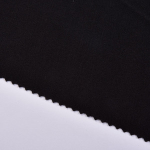 Usine personnalisée couleur tricot <span class=keywords><strong>noir</strong></span> 150gsm 100% polyester 150d <span class=keywords><strong>tissu</strong></span> jersey simple pour t-shirt - Product Image 5