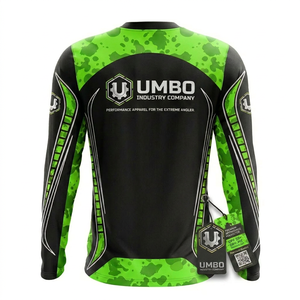 Camiseta de Pesca de Manga Larga para Hombre, Ropa de Pesca de Alto Rendimiento, Material Ligero y Transpirable, Ajuste Cómodo - Product Image 2
