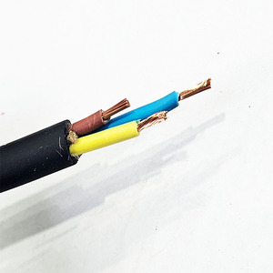 Cable Flexible con Revestimiento de Goma Libre de Oxígeno H05VV-F, 3 Núcleos, 25 mm (3x25 mm), 8 AWG, 300/500 V, Negro, ISO9001 - Product Image 6