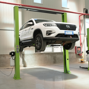 Lève-voiture hydraulique robuste 4000 kg, élévateur de voiture à 2 poteaux pour plafond bas 5000 kg, capacité 10000 livres pour garage domestique - Product Image 5