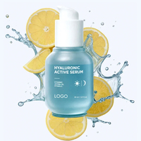 Marque de beauté privée Sérum d'hydratation visage jour et nuit antioxydant pour une peau plus lisse et éclaircissante