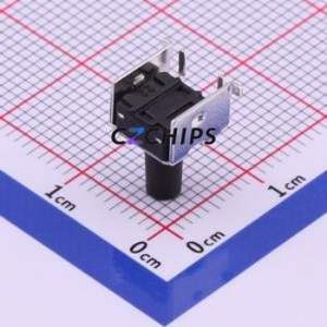 TS-1045-A13B3-D2 Tactile Switch SMD Switch Single Pole Single Throw Round Button 2.5N Horizontal Mount - Product Image 2