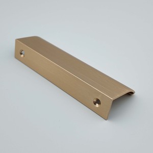 Puxadores Ocultos de Alumínio Dourado para Gavetas de Armário, Hardware de Perfil de Alumínio para Armário de Cozinha - Product Image 5