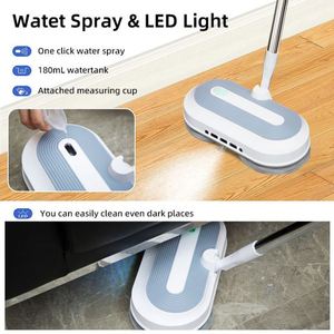 Nouveau design 2026 – Nettoyeur de tapis domestique sans fil rechargeable – Aspirateur vapeur humide/sec rotatif à 360° sans sac avec pulvérisation d'eau chaude pour hôtel - Product Image 2