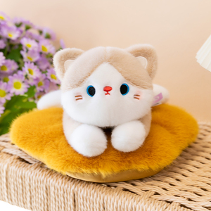 Peluche de Gato Kawaii con Manta en Forma de Nube, Ideal para Decoración de Habitaciones y Compañero de Escritorio Adorable - Product Image 5