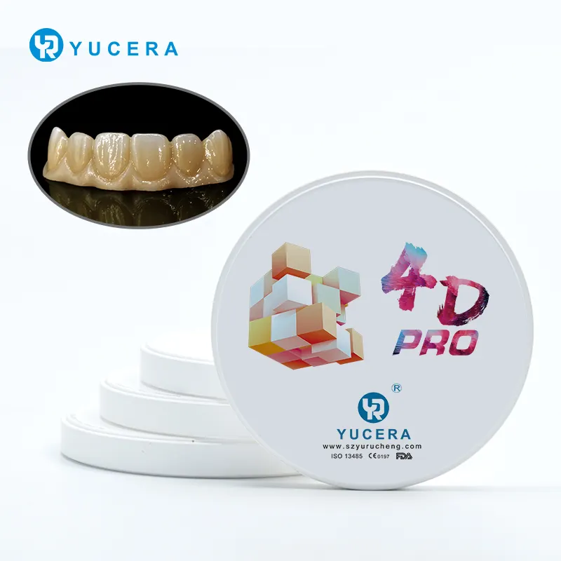 Material de laboratorio Dental, 700-1200mpa, 4D Pro, bloque de circonita multicapa, gran oferta, nuevo
