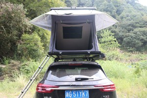 Палатка на крышу автомобиля, легкая, складная, из алюминия, для кемпинга, жесткий корпус, по цене производителя - Product Image 2