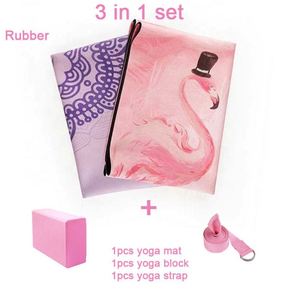 Set de Yoga para Fitness, Incluye 1 Tapete de Yoga NBR, 1 Bloque, 1 Toalla, 6 en 1, Soporte OEM, 100 Sets, Ejercicio de Yoga Regular o Personalizado - Product Image 3