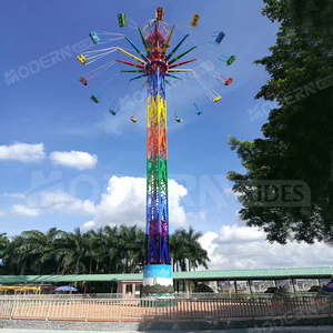 Équipement de parc d'attractions de haute qualité pour la réalisation de revenus : Grandes tours de jeux en plein air, Manèges à sensations fortes Tour Volante à vendre - Product Image 6
