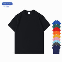 T-shirts surdimensionnés pour hommes 260 GSM 100% coton T-shirts avec logo personnalisé vente en gros de vêtements T-shirts lourds grande taille