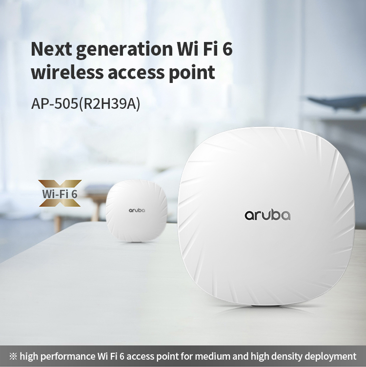 R2H39A Aruba 500 Aruba AP505 Series Wireless access point 3RAFOTY