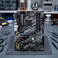Motherboard Gaming Desktop Gigabyte365 DDR4 64GB Intel ATX dengan Dukungan Dual M.2 untuk CPU Generasi ke-8/ke-9 Antarmuka SATA Baru