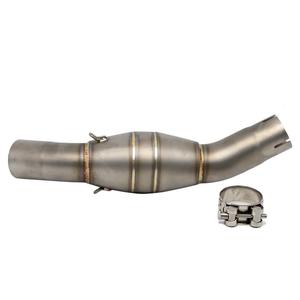 Tubo Centrale per Sistema di Scarico Moto in Acciaio Inossidabile di Alta Qualità 50,8mm per Sostituzione - Product Image 1