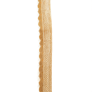 Strisce di pizzo Iln 5,5 cm x 8 m colore oro per decorazioni artigianali - Product Image 1