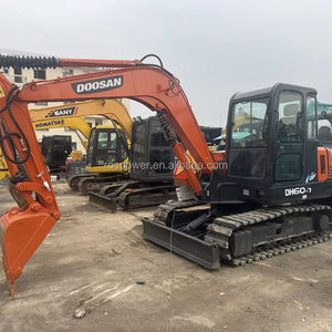 รถขุดขนาดเล็กมือสอง 6 ตัน ยี่ห้อ Doosan รุ่น dh60 รถขุดขนาดเล็กใช้แล้ว Doosan 55 60 พร้อม EPA - Product Image 1