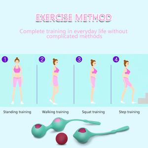 Silikon-Übungsball für Frauen zur Beckenbodenstraffung, Intim-Kegel-Hantel für Muskelstärkung und Fitness - Product Image 5