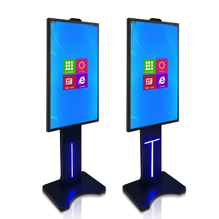 43 Inch LCD Digital Signage Semi-outdoor LCD Screen 2500 nits Sun Resistant Advertising Machine Window Facing Screen