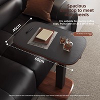 Table d'appoint mobile pour canapé, petite table de salon, table basse, table de chevet relevable de style médiéval pour chambre, bureau d'ordinateur avec rangement