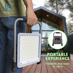 GCOTS Rechargeable LED Work <b>Light</b> Portable <b>Flood</b> Lamp for Camping Garden and Emergency Lighting Waterproof IP65 4W 8W Aluminum - Product Image 1
