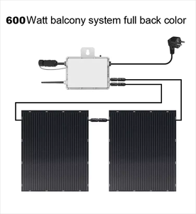 Système solaire tout-en-un, kit solaire autonome, <span class=keywords><strong>plug</strong></span> <span class=keywords><strong>and</strong></span> <span class=keywords><strong>play</strong></span>, balcon photovoltaïque, balcon, kraftwerk, 800W - Product Image 2