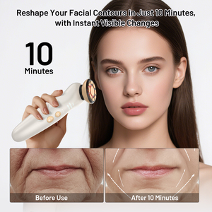 Cầm tay nhà sử dụng điện mặt massager với công nghệ rung vẻ đẹp Da Thiết bị cho khuôn mặt nâng chăm sóc - Product Image 2