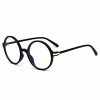 Gafas transparentes a la moda para hombre y mujer, gafas para miopía y ordenador, gafas de lectura redondas, gafas antiluz azul, 2019