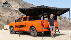 Lều Xe Hơ<span class=keywords><strong>i</strong></span> Má<span class=keywords><strong>i</strong></span> Hiên Bên Hông Má<span class=keywords><strong>i</strong></span> Hiên 270 Độ Arb Cho Xe Ô Tô Có Phụ Lục - Product Image 3