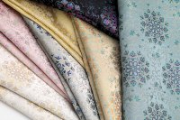Tissu jacquard rayonne de haute qualité pour garçons et filles teint en fil pour sacs chaussures vêtements de sport