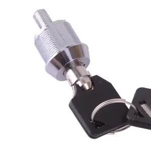 <span class=keywords><strong>Serrure</strong></span> à came tubulaire de 5/8 pouces avec kit de clés pour les cylindres de <span class=keywords><strong>serrure</strong></span> de tiroir de camping-car de boîte à outils d'armoire - Product Image 2