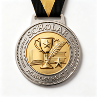 Médaille personnalisée en alliage de zinc pour le hockey sur table, médailles de récompense personnalisées pour les tournois et événements sportifs d'équipe
