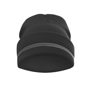 الشتاء مرونة مرحبا فيس سلامة عاكسة قبعات شتوية محبوكة مع شريط عاكس للرجال/النساء - Product Image 4