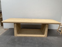 Table de console d'entrée en bois d'orme massif, nouveau design, forme rectangulaire, table d'appoint murale naturelle, offre spéciale chinoise