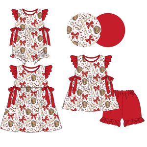 Preordine MOQ 5 Cappelli Stivali Abbigliamento per Bambine Stile Western Pasquale Vendita all'Ingrosso Abbigliamento per Sorelle Moda Boutique Nuova Collezione - Product Image 6