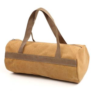 High Quality Durable Large Capacity Wear Resistant Mechanics <b>Tool</b> Carrying Bag Canvas Work BagOutdoor <b>Camping</b> Storage Canvas Bag - Product Image 2
