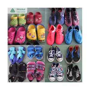 CwanCkai Factory Direct Koreanischer Lieferant Second Hand Schuhe für Kinder, Bulk Branded Frühling Sommer Herbst Kinder Gebrauchte Schuhe gemischt