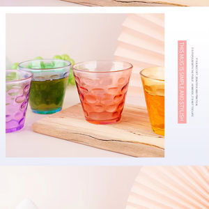 Verres à boire jetables incassables en gros – Gobelets résistants aux chocs pour fruits et bière, pour bar, 201-300 ml, avec paille - Product Image 2