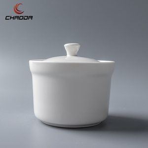 Soupe en céramique pour restaurant, 4 pièces, bol rond de 4 pouces avec couvercle, cuiseur à vapeur, meilleurs Pots à soupe, fait-tout en céramique - Product Image 6