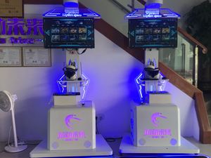 Simulateur de jeu VR d'arcade, machine de réalité virtuelle 9D avec construction en métal et aluminium pour une utilisation éducative, scolaire, à domicile et en extérieur - Product Image 6
