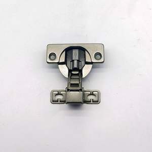 Charnière de meuble traditionnelle à bras court en acier au carbone, installation semi-encastre, durable, installation facile, angle d'ouverture de 90° pour - Product Image 6