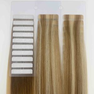 Mejor Proveedor de alta calidad de doble estirado productos de cabello humano al por mayor cinta invisible en la extensión del cabello humano - Product Image 3