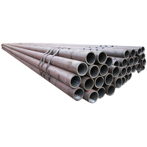 Tuyau en acier au carbone prix usine 35CrMo ASTM A53 Type E ASTM A106 GRB Tube sans soudure Q355J2H St52 pour pipeline de livraison - Product Image 1