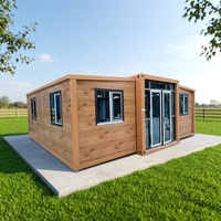 Maison préfabriquée extensible en conteneur - Design moderne pour bureau ou hôtel
