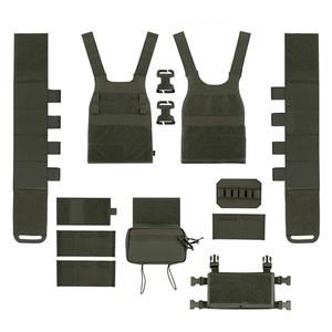 Chaleco Táctico de Entrenamiento de Élite de Nailon de Liberación Rápida Personalizado de Fábrica con Certificado ISO9001 para Hombre con Bolsa Desmontable - Product Image 4