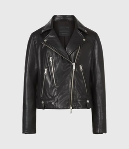 Veste d'hiver en cuir pour homme Trex Exports 2026, style streetwear, col montant, coupe ajustée, manteau de motard, en cuir naturel personnalisé, modèle unique - Product Image 1