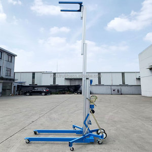 Directo de fábrica, nuevo Manual, elevador de aleación de aluminio, máquina de Material de almacén, elevador de exposición manual para tiendas de impresión - Product Image 5