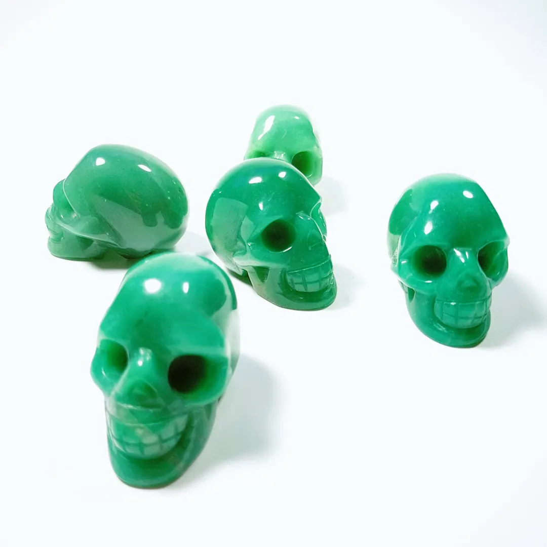 Diy 100% Natural reiki healing crystal quartz skulls gemstone crystal skulls for sale
