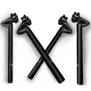 BIKEDOC SE02 MTB Sattelstütze Carbon Stoßdämpfende Sattelstütze Leichtgewicht 25mm Versatz Rennrad-Sattelstütze Mountainbike-Sattelrohr - Product Image 3